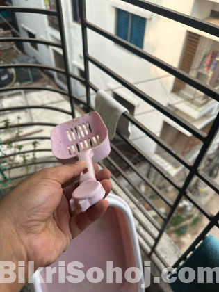 লিটার বাক্স, ক্যাট প্রুফ নেট, ব্রাশ